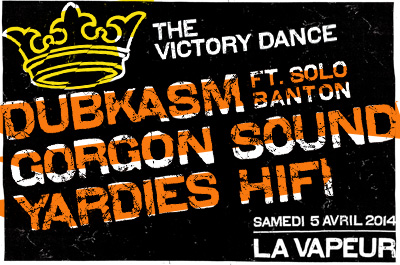 The Victory Dance @ La Vapeur le 5 Avril